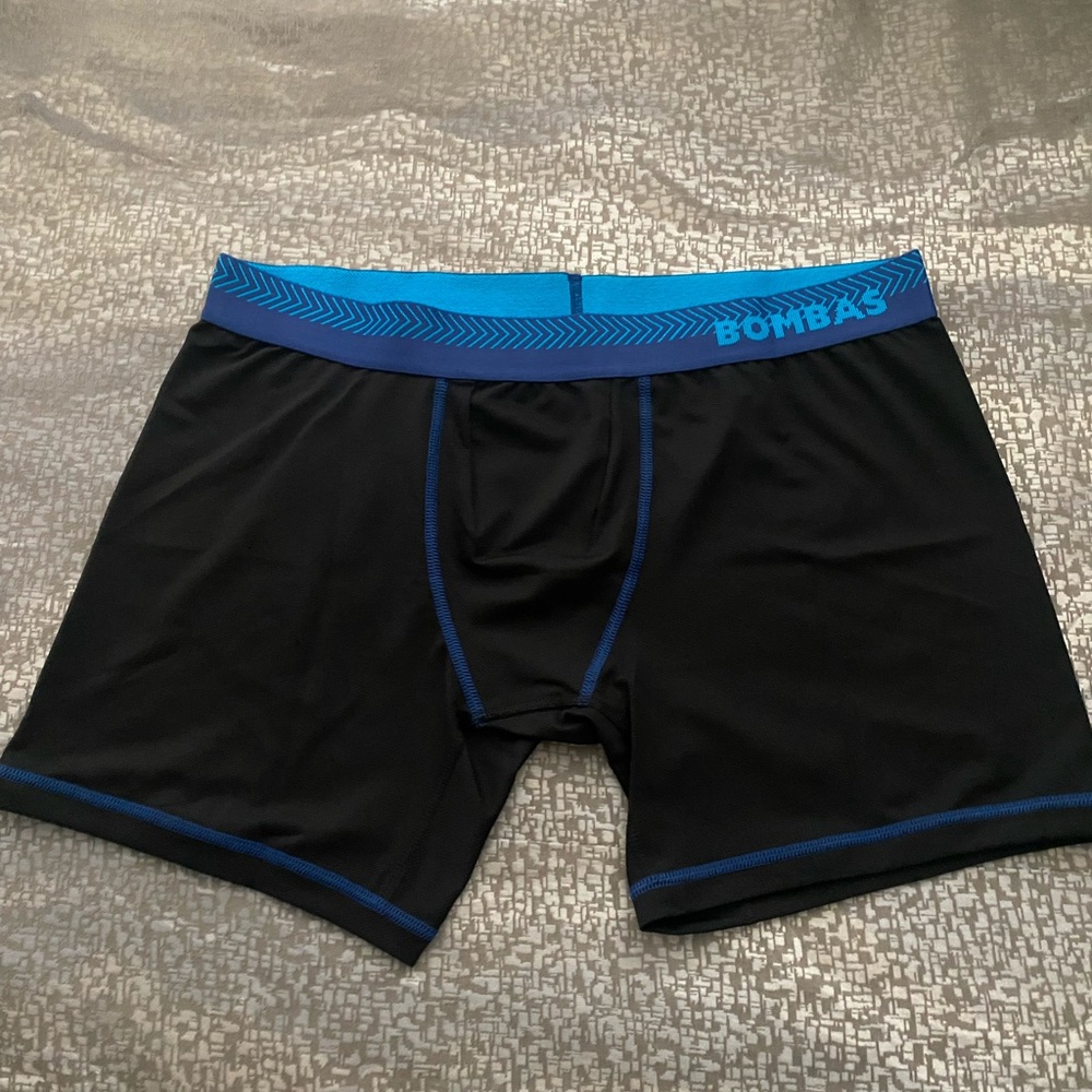 New With Tags-Bombas-3-Pack Men’s Active Boxer Brief. Size XL.